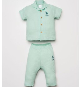 Resim U.S. Polo Assn. U.s Polo Assn. Kız Bebek Yeşil Takım Yeşil 