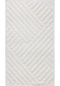 Resim Koza Home Medea Krem 2li Pamuk Banyo Paspas Takımı 60x100 60x50 8594 Krem 