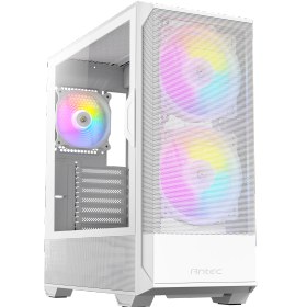Resim Antec Nx416l Argb 2x160mm + 1x120mm Fanlı Mesh Atx Type-c Beyaz Oyuncu Kasası 