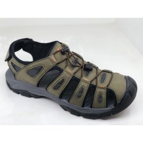 Resim Dockers 234715 Haki Erkek Comfort Casual Önü Kapalı Erkek Sandaleti 