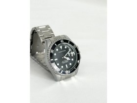 Resim Choppers Marka Erkek Kol Saati – 45 mm Siyah Döner Çerçeve 