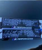 Resim Bmw M Performance Plakalık 2'li Oto Araba Aksesuar 