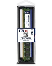 Resim Tirx TX16P3M11/8 8 GB DDR3 1600 MHz CL11 AMD - Intel Uyumlu 1.5V Ram 