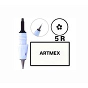Resim H RUN GLOBAL 20 Adet R5 ( Artmex ) Değiştirilebilir Kartuş Kalıcı Makyaj Ucu (İğne) 
