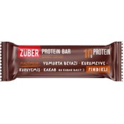 Resim ZÜBER Protein Bar Fındıklı Glutensiz 40g 