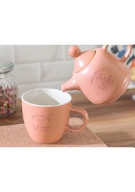 Resim Madame Coco Grand Demlik 1kcayd0130300-280ml-pudra/koyu Pudra 