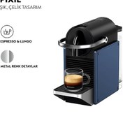 Resim Nespresso D62 Pixie Kapsüllü Kahve Makinesi Mavi 