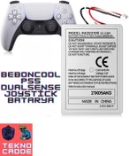 Resim beboncool Ps5 Dualsense 28000mah Lityum Iyon Joystick Batarya Pil Ve Type-c Şarj Kablosu 