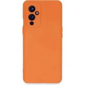 Resim One 9 Kılıf Nano Içi Kadife Silikon - TURUNCU-(5796) 