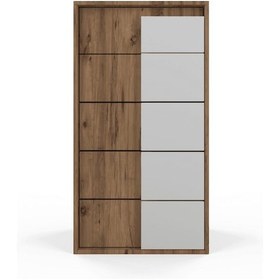 Resim Venge Şifonyer 5 Çekmeceli - Atlas Çam - Beyaz 