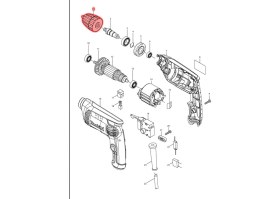 Resim Makita 6413 Mandren 10 mm Ürün Kodu 763180-0 