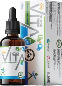 Resim Sunde Vita D3 K2 Damla 30 Ml 