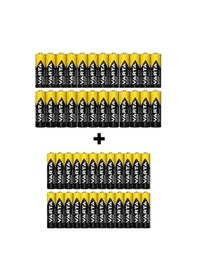 Resim Varta Super Heavy Duty 48'li Pil Paketi 24 Adet Kalem Pil + 24 Adet İnce Pil 