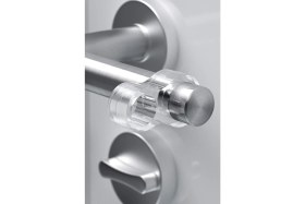 Resim Tek 10 Adet Silikon Kapı Stoperi Tamponu Şeffaf Kapı Kolu Stopu Durdurucu Tutucu Sessiz Stop 