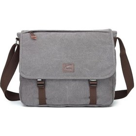 Resim C-active Askılı Postacı Tipi Dosya Çantası Kanvas Kumaş C Active 1317 Siyah 