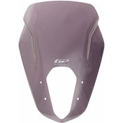 Resim GP Kompozit Yamaha RayZR 2024 Uyumlu Kısa Spor Ön Cam Füme 40 cm 