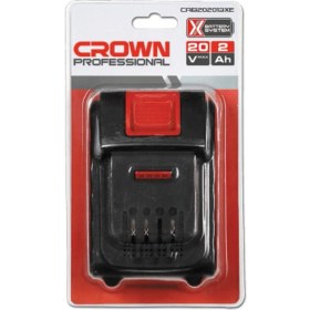 Resim Crown Akü 20V 2.0 Ah CAB202013XE | Yedek Batarya 20 Volt 2.0 Ah Li-Ion Yedek Akü 