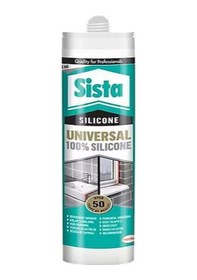 Resim Sista Üniversal Silikon Siyah 310ml 