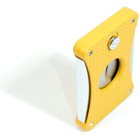 Resim Caseti Sarı 3D Tasarımlı Giyotin Puro Makası S Cut CA576(18) 