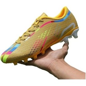 Resim Snapbuy Doğa Sporları Futbol Ayakkabıları Çiviler Altın 