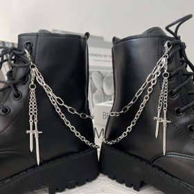 Resim 4 Dekoratif Zincir Gotik Batı Kovboy Demir Bot Zinciri, Savaş, Motosiklet, Punk, Binicilik Botları, Gotik Ayakkabılar ve Giyim Aksesuarları için Uygun 