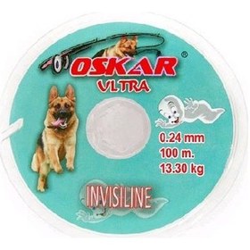 Resim Oscar Hayalet Misina 100m Fluorocarbon Coated - 0.38mm 