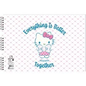 Resim Hello Kitty 25*35 15 Yp. Spiralli Resim Defteri 