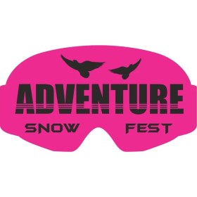 Resim Sticker Atölyesi Adventure - Snowboard - Ski Sticker - 24109 