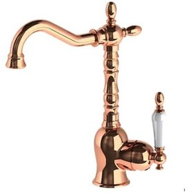 Resim Gpd Retro Tek Gövde Lavabo Bataryası Rose Mtl180-R 
