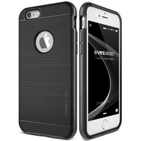 Resim Verus İphone 6/ 6s Plus Kılıf İle Uyumlu New High Pro Shield Steel Silver 