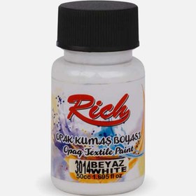 Resim Rich Kumaş Boyası Beyaz 50 cc 