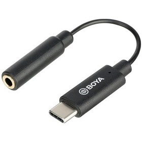 Resim Boya By-k9 3.5mm Trrs / Usb Type-c Mikrofon Adaptörü 