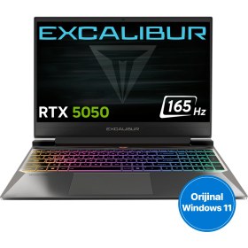 Resim Casper Excalibur G870 I7-13620H 64GB 1TB RTX5050 165HZ 15.6" W11H Gaming Laptop G870.1362-EF50A-C 