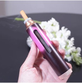 Resim Xuweiwei Black To Pink Renk Değiştiren Taşınabilir Ahşap Tasarımlı Araç Ve Ev İçin Sıcaklık Kontrollü Kül Tablası 