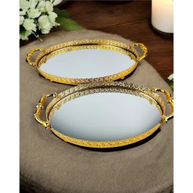 Resim Çok Renkli Dekoratif Söz Nişan Tepsisi, Şık ve Özel Tasarım ile Davetlere Renk Katar 