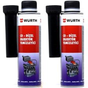 Resim 2X Würth Dizel Enjektör Temizleyici Performans İyileştirici 300Ml 