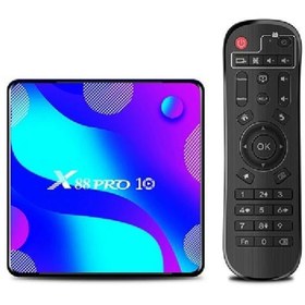 Resim x88pro X88 Pro10 Model Androıd 11 Sürüm (4 Gb Ram 64 Gb Rom) Androıd Tv Box (son Sürüm) 