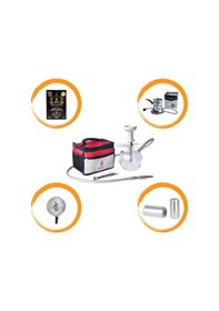 Resim Bombus Eko Paket - Kefo Bombus Nargile Takımı - Kömür - Magma - Galvaniz Ocak 