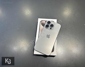 Resim Apple iPhone 15 Pro İkinci El TR | 128 GB | Natürel Titanyum 