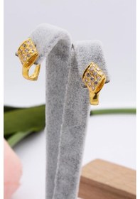 Resim Latif Kuyumculuk 22 Ayar Altın J Klips Kadın Küpe Lkkp1203 