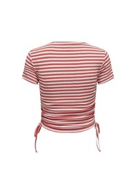 Resim Only Onlwendy S/s Ruchıng Top Jrs 15284982 Gül Rengi 001 