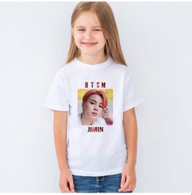 Resim Bts Jimin Çocuk Tişört T-Shirt Mr-10 