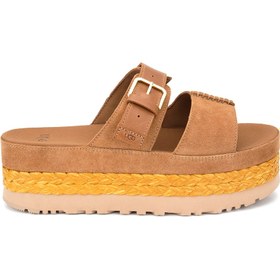 Resim Ugg Aubrey Platform 1167451-CHE Kadın Terlik Kahve 