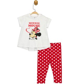 Resim MINNIE MOUSE Lisanslı Bebek Takım 17357 