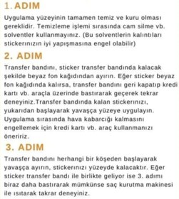 Resim ÖZGÜL REKLAM You Look Good Kırmızı Ayna Etiket Sticker 