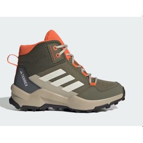 Resim Adidas Terrex Ax4r Mıd K Çocuk Botu If6523 Kahverengi 