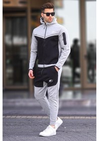 Resim Madmext Madmext Gri Erkek Eşofman Takımı 5697-gri Gri 