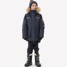 Resim Çocuk Outdoor Kışlık Mont/Kar Montu - Gri - 7/15 Yaş - NH900 
