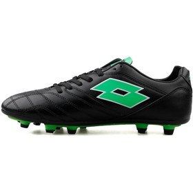 Resim Lotto Stadio Fg 2pr Siyah/yeşil Erkek Çim Zemin Kramponu 10119265 001 