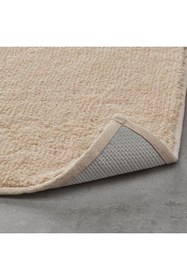 Resim IKEA Kaydırmaz Banyo Paspası Açık Bej Renk 60x120 cm Banyo Tekstili 